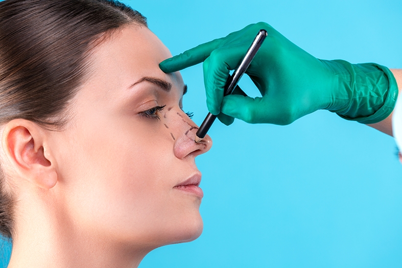 Nasal skin thickness and Rhinoplasty planning for achieving balanced nasal contours